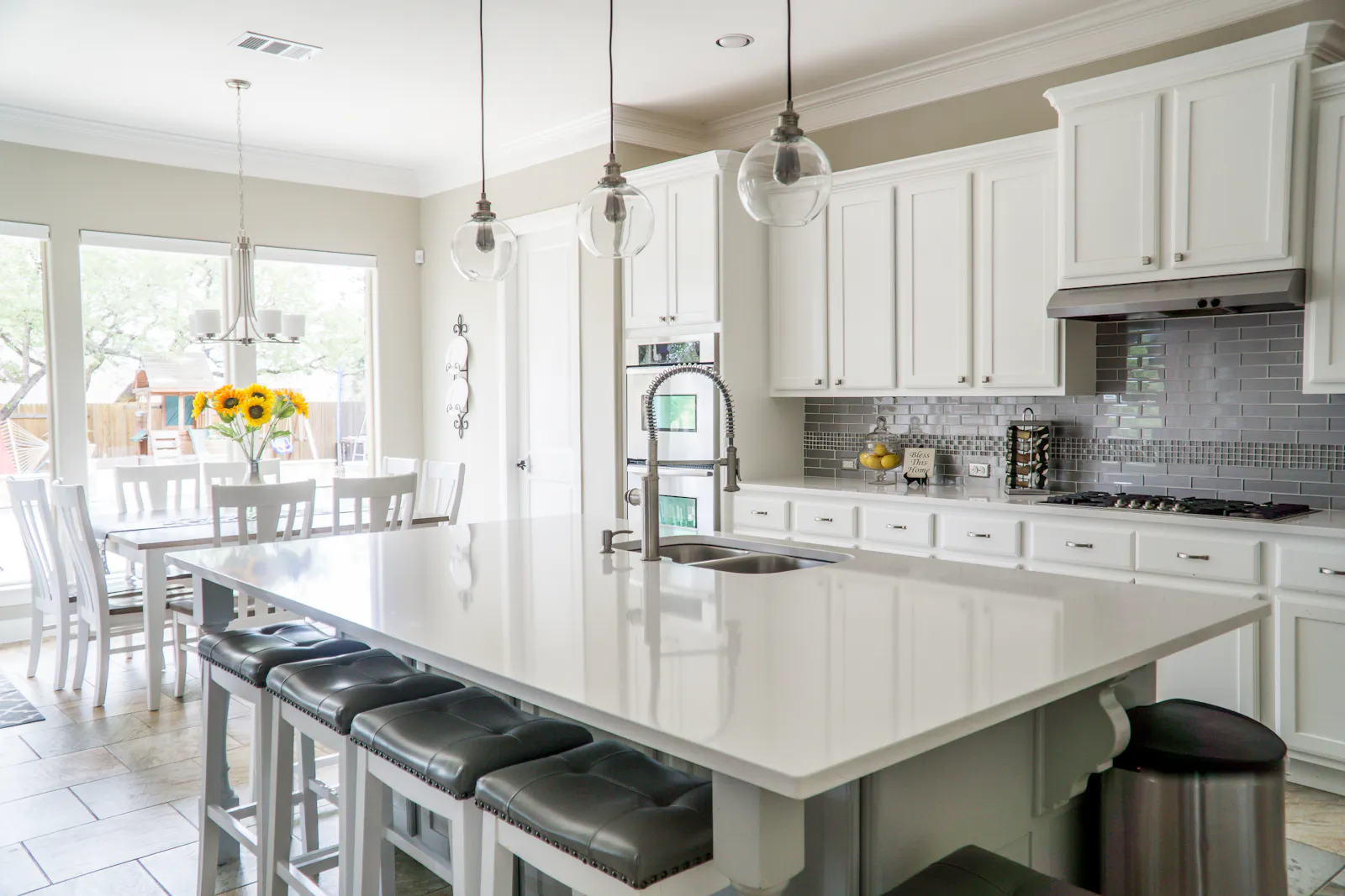 Kitchen interior shown as design inspiration